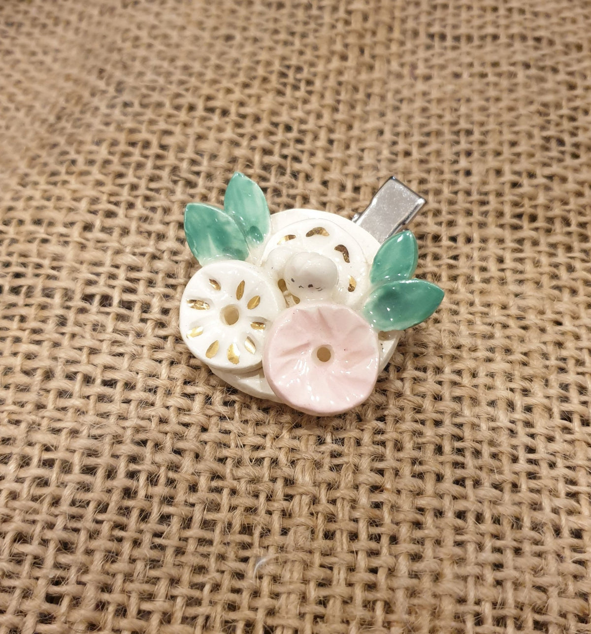 gailccceramicsGail Ceramics Ceramic Hair Barrette #same day gift delivery melbourne#