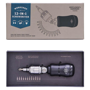 Gentlemen's Hardware 12-in-1 Screwdriver