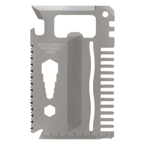 Gentlemen's Hardware Credit Card Tool, Titanium