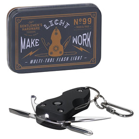 Gentlemen's Hardware Pocket Multi-Tool with Flashlight
