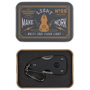 Gentlemen's Hardware Pocket Multi-Tool with Flashlight