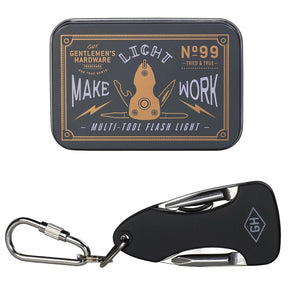 Gentlemen's Hardware Pocket Multi-Tool with Flashlight