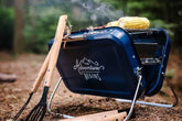 Gentlemen's Hardware Portable Stainless Steel BBQ Suitcase Style Barbecue #same day gift delivery melbourne#