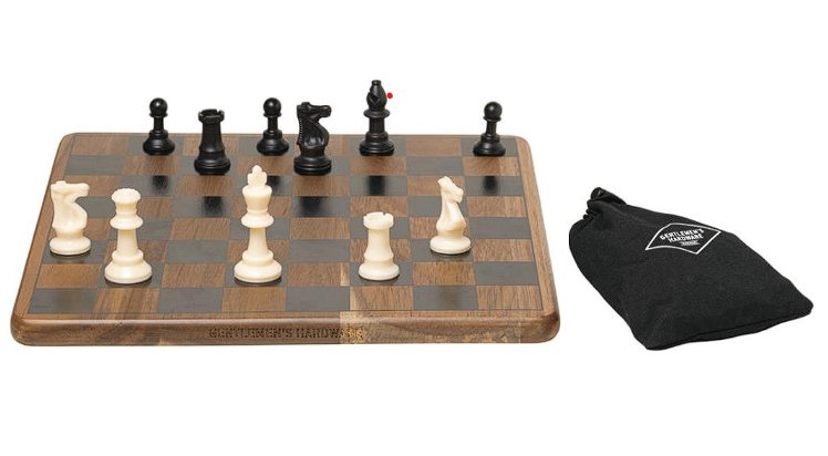 Gentlemen's Hardware Wooden Chess
