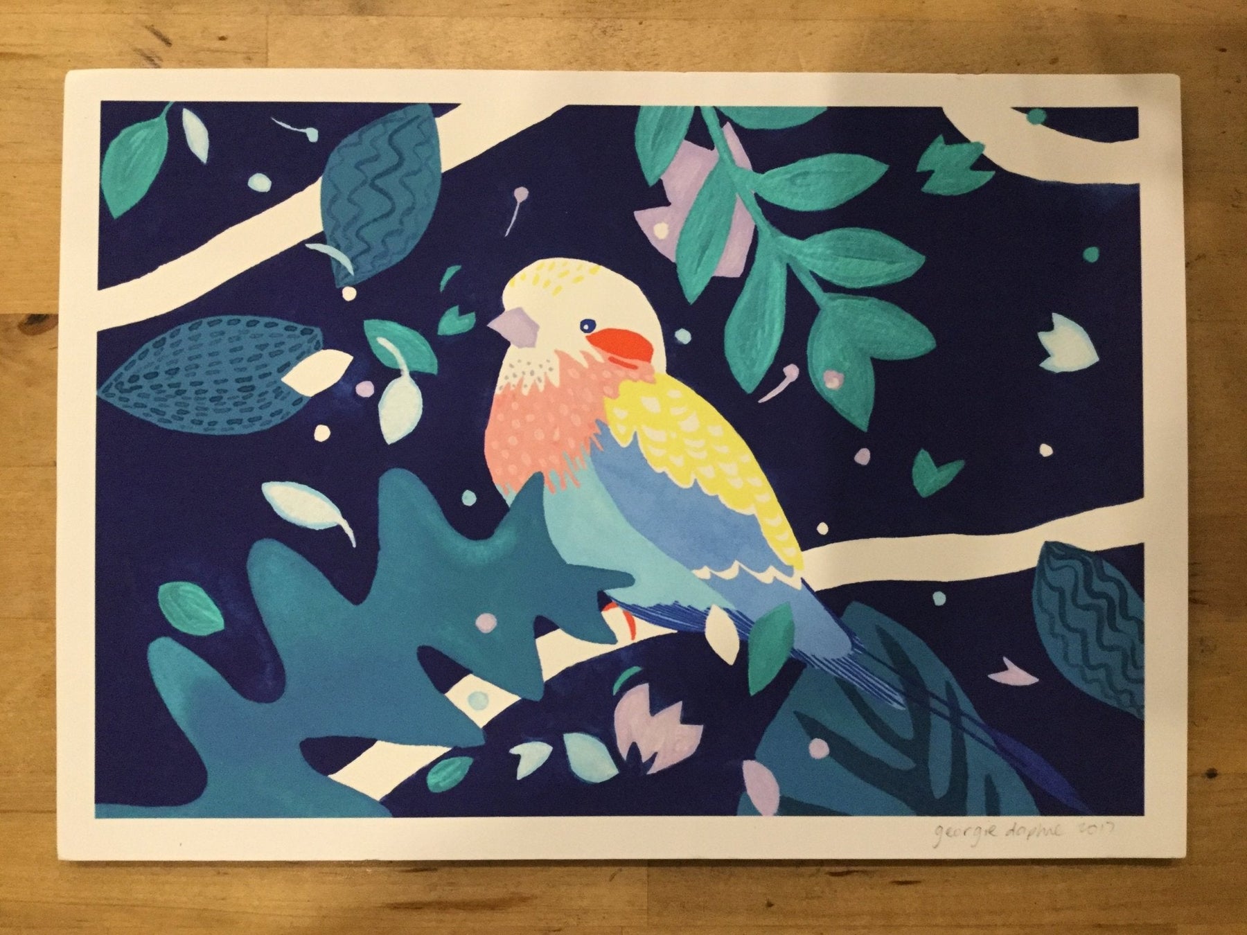 Georgie Daphne bird print
