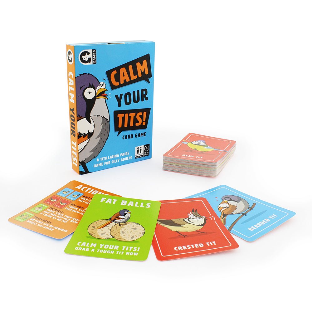 Ginger Fox Calm Your Tits! Card Game