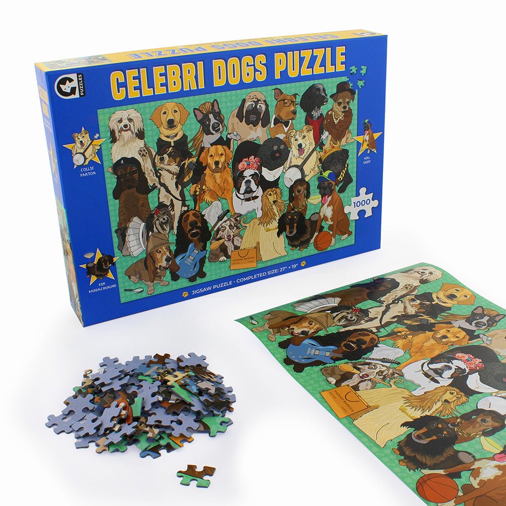 Ginger FoxGinger Fox - Celebri Dog Jigsaw Puzzle #same day gift delivery melbourne#