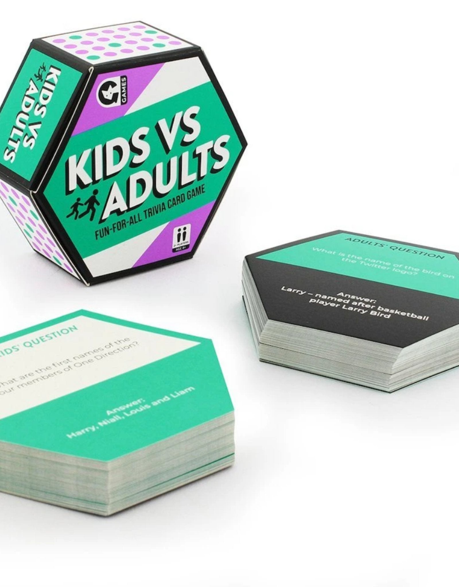 Ginger Fox Hex Games - Kids Vs Adults