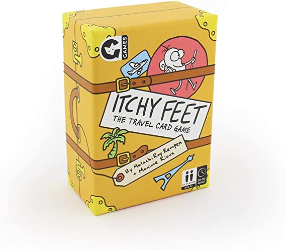 Ginger FoxGinger Fox Itchy Feet: Travel Card Game #same day gift delivery melbourne#