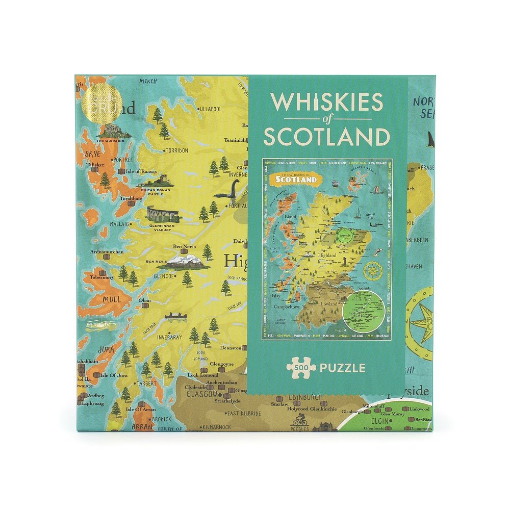 Ginger FoxGinger Fox Whiskies Of Scotland Puzzle #same day gift delivery melbourne#