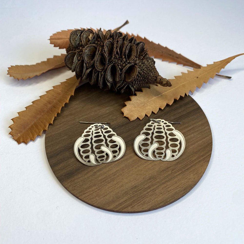 Go Do GoodBanksia Earrings #same day gift delivery melbourne#