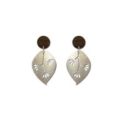 Go Do GoodGum Leaf Stud Earrings #same day gift delivery melbourne#