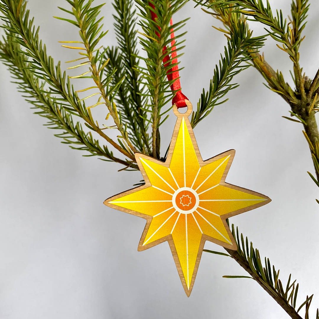 Scandinavian Christmas decoration – star - Go Do Good