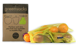 Green Sacks Reuseable Produce Bags - 5 pack