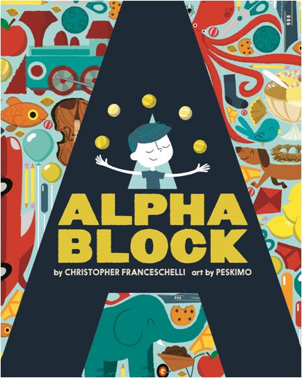 Alphablock Alphabet Kids Book