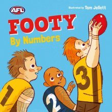 Hardie Grant BooksFooty by Numbers #same day gift delivery melbourne#