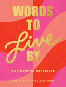 Hardie Grant BooksWords to Live By Notecards #same day gift delivery melbourne#