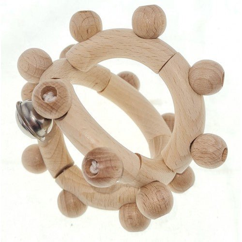 Hess-SpielzeugHess-Spielzeug Rattle Motor Ball Natural, 9 cm #same day gift delivery melbourne#