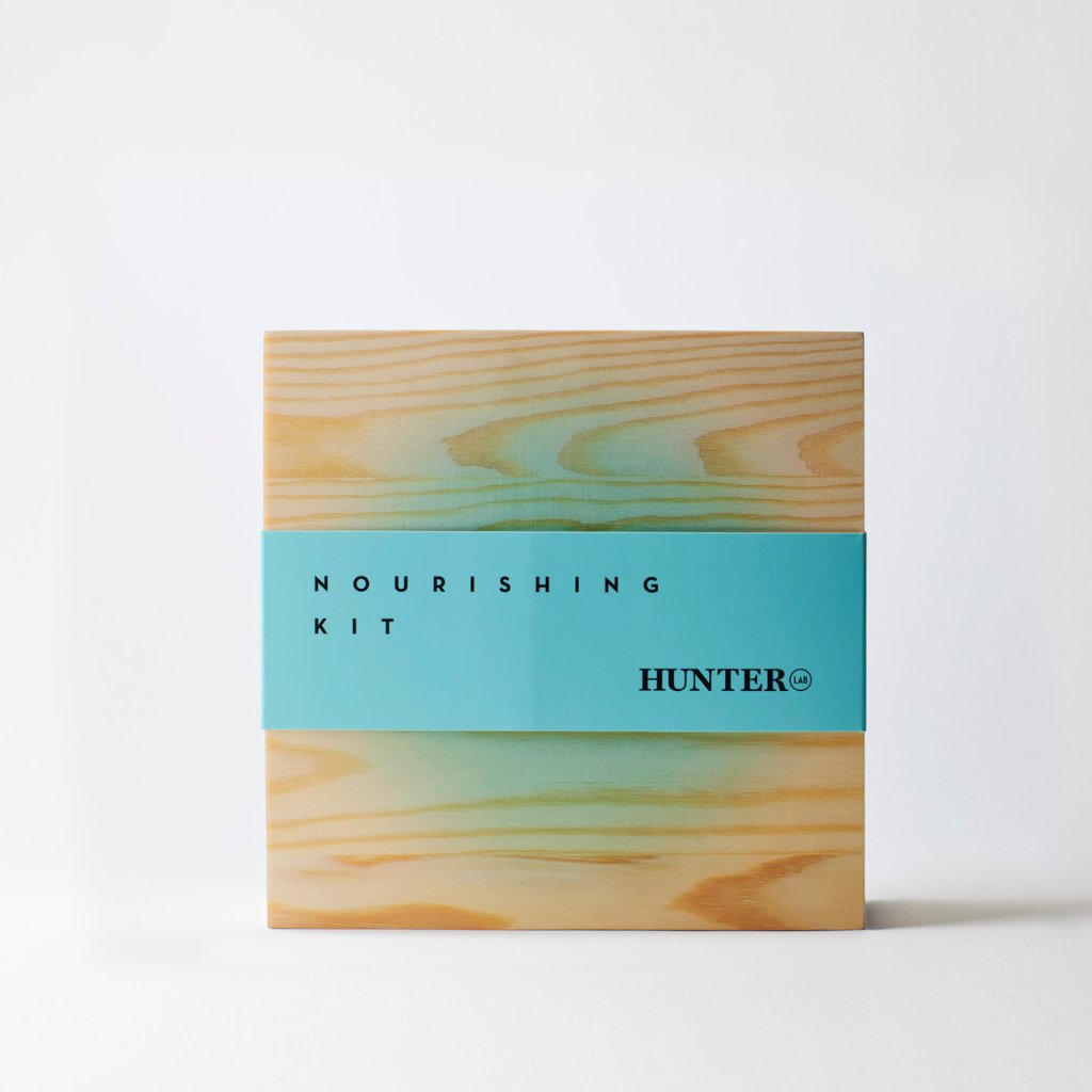 Hunter Lab Nourishing Kit with Wooden Box