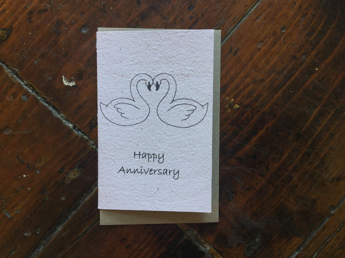 Happy Anniversary Seed Card Cards