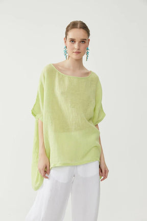 Kiitos Short Gauze Lime