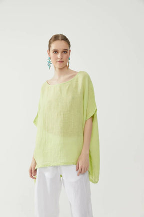 Kiitos Short Gauze Lime