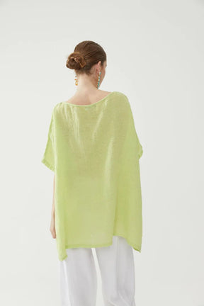 Kiitos Short Gauze Lime