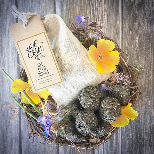 Lil BitLil Bit Bee Seed Bomb #same day gift delivery melbourne#