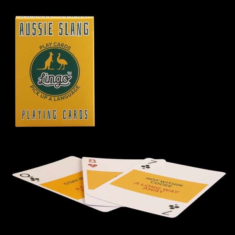 LingoAussie Slang Play Cards #same day gift delivery melbourne#