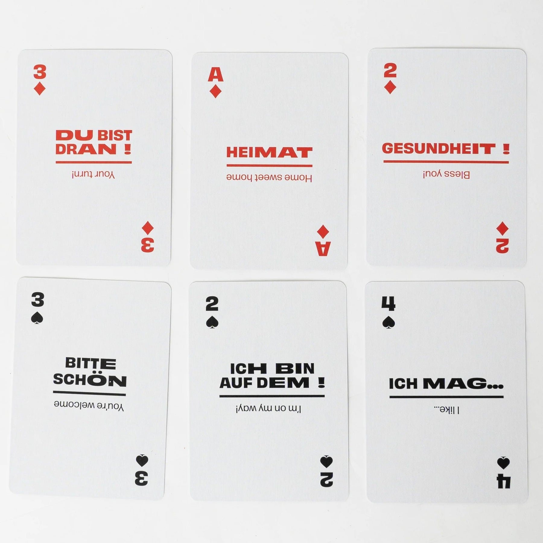 Learn German with Playing Cards - Oktoberfest Phrase Deck