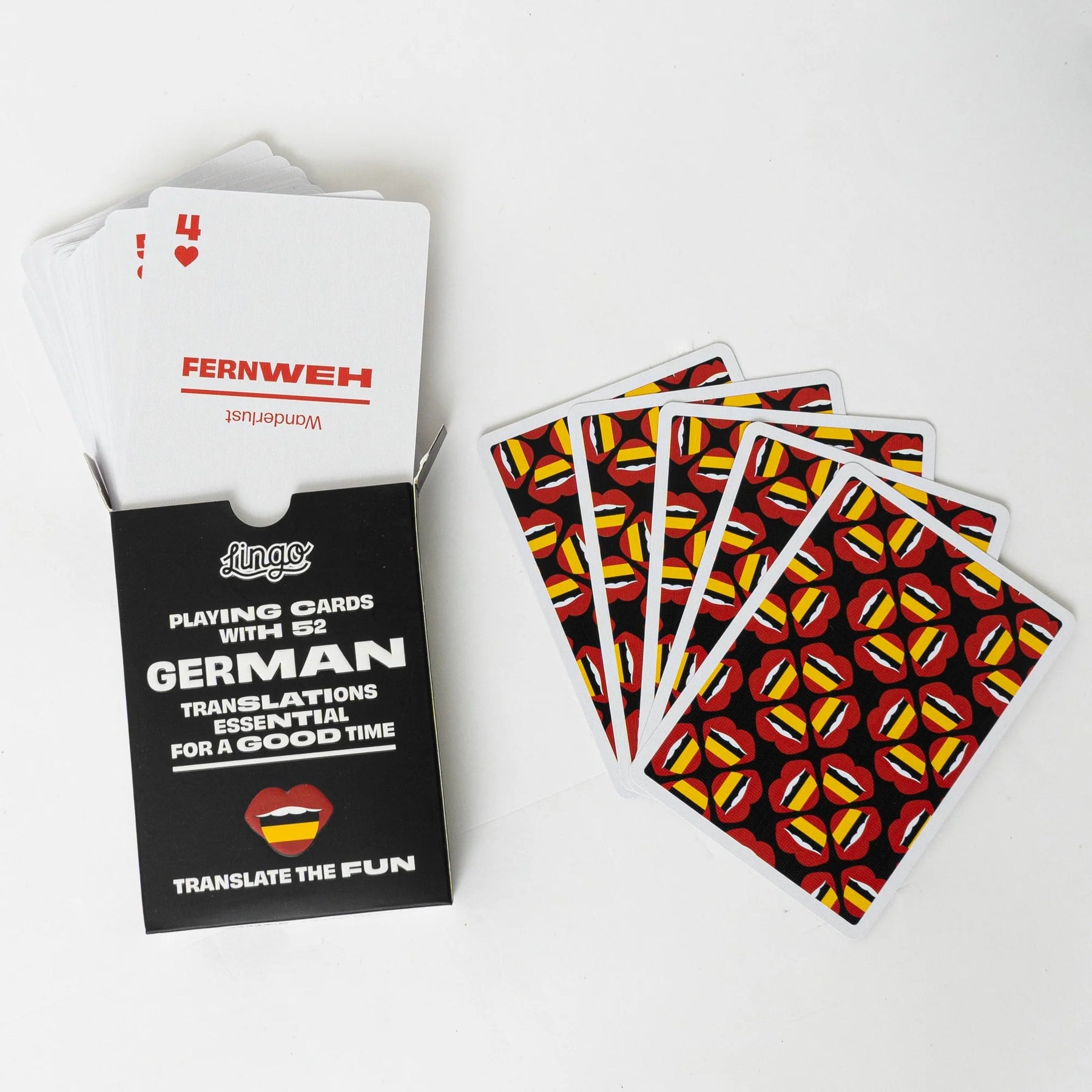 Learn German with Playing Cards - Oktoberfest Phrase Deck