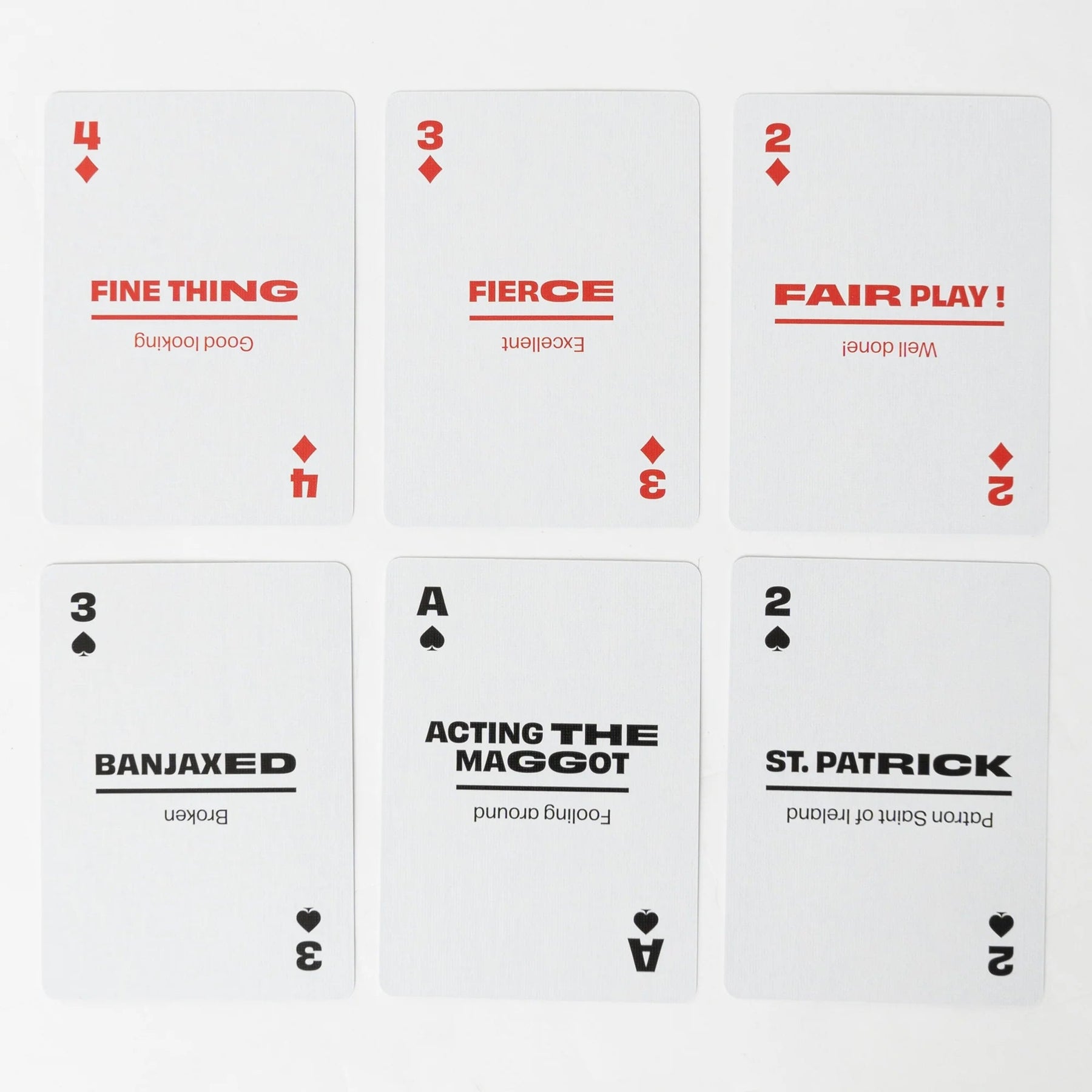 Irish Play Cards