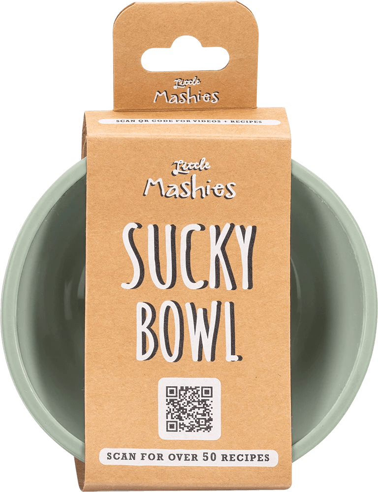 Little Mashies Baby Suction Bowl - Olive
