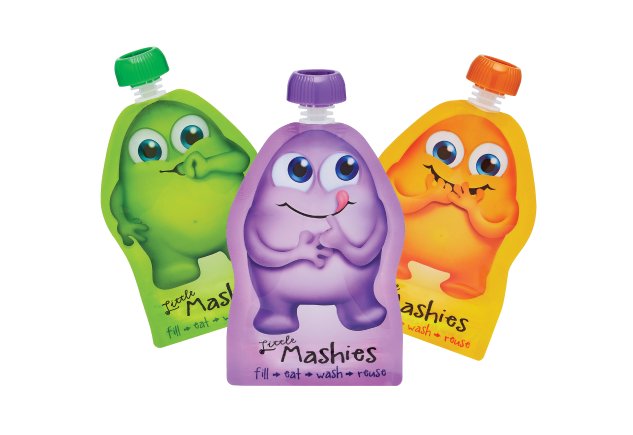 Little Mashies Reusable Squeeze Pouch - pack of 2