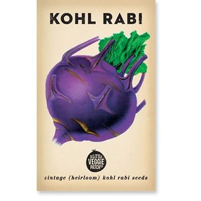 Little Veggie Patch CoLittle Veggie Patch Co KOHL RABI 'PURPLE' HEIRLOOM SEEDS #same day gift delivery melbourne#