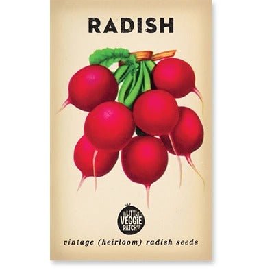 Little Veggie Patch Co RADISH 'CHERRY BELLE' HEIRLOOM SEEDS 