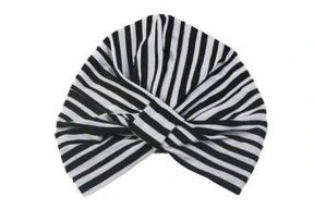 Louvelle AMELIE shower cap in Monochrome Stripe