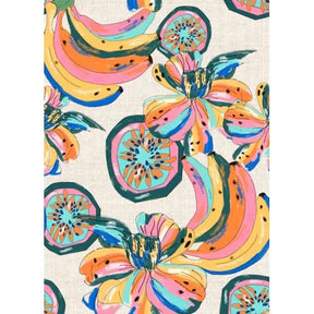 Louvelle DAHLIA shower cap in Tutti Frutti