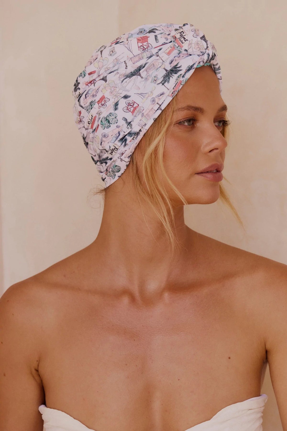 LouvelleLouvelle Dahlia shower cap in Vintage Vacation #same day gift delivery melbourne#