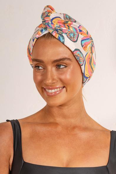 LouvelleLouvelle RIVA Hair Towel Wrap in Tutti Frutti #same day gift delivery melbourne#