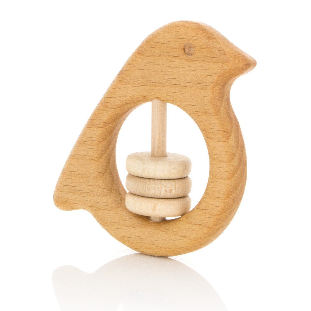 Milton AshbyMilton Ashby Wooden Bird Rattle #same day gift delivery melbourne#