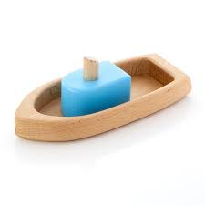 Milton Ashby Wooden Toy Boat