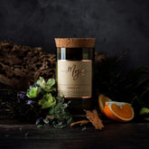 Mojo Candle Co Mojo Oakmoss and Sage Wine Bottle Candle #same day gift delivery melbourne#