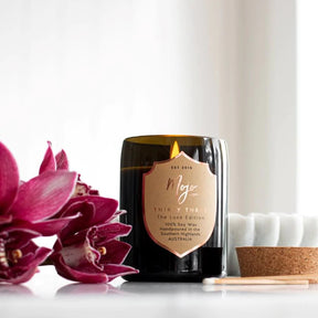 Thirty Three - Reclaimed Champagne Bottle - Luxe Edition Candle