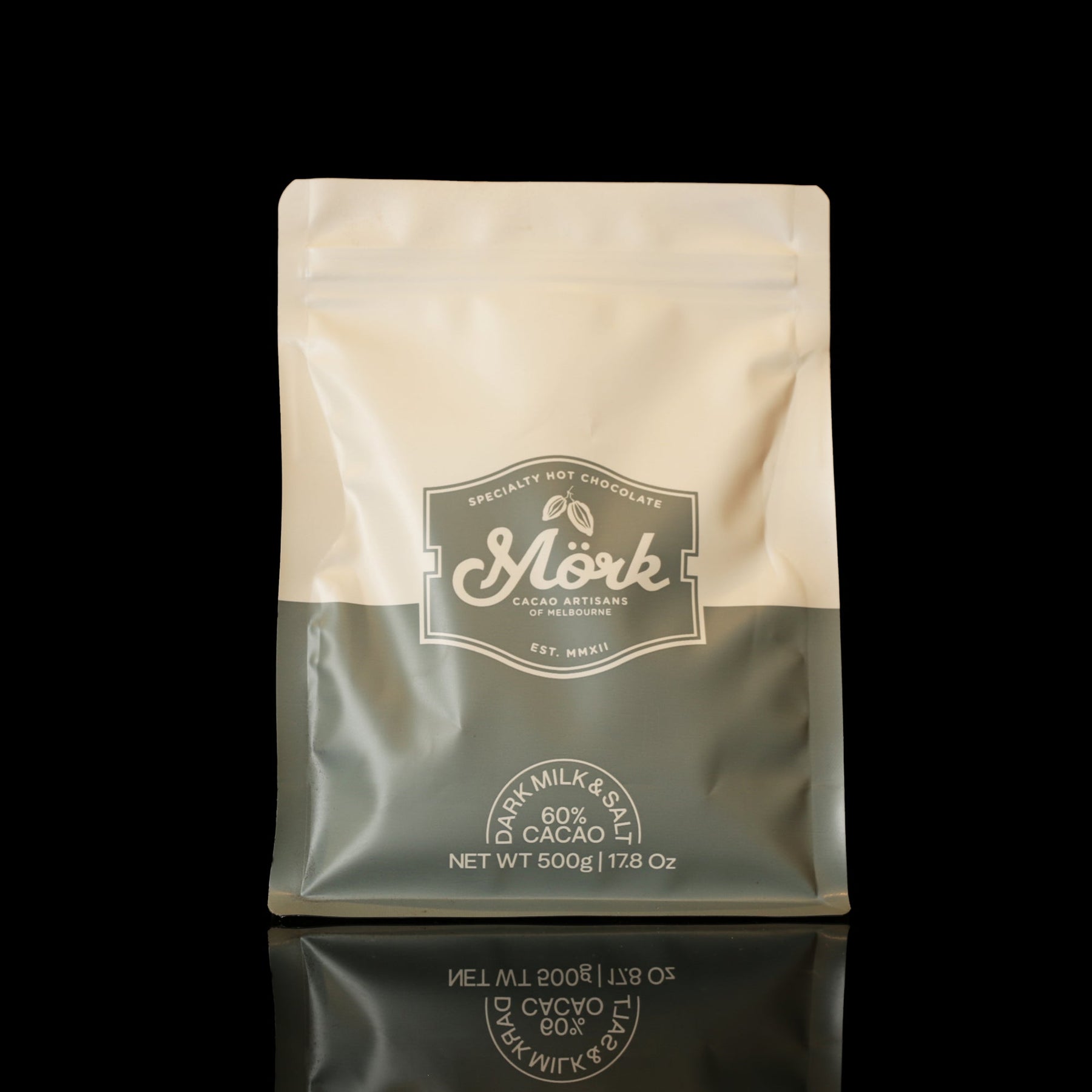 Mork Chocolate Dark Milk & River Salt Hot Chocolate 60% – 1kg