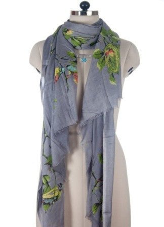 Nine YaksNine Yaks Grey Bird Shawl same day gift delivery melbourne