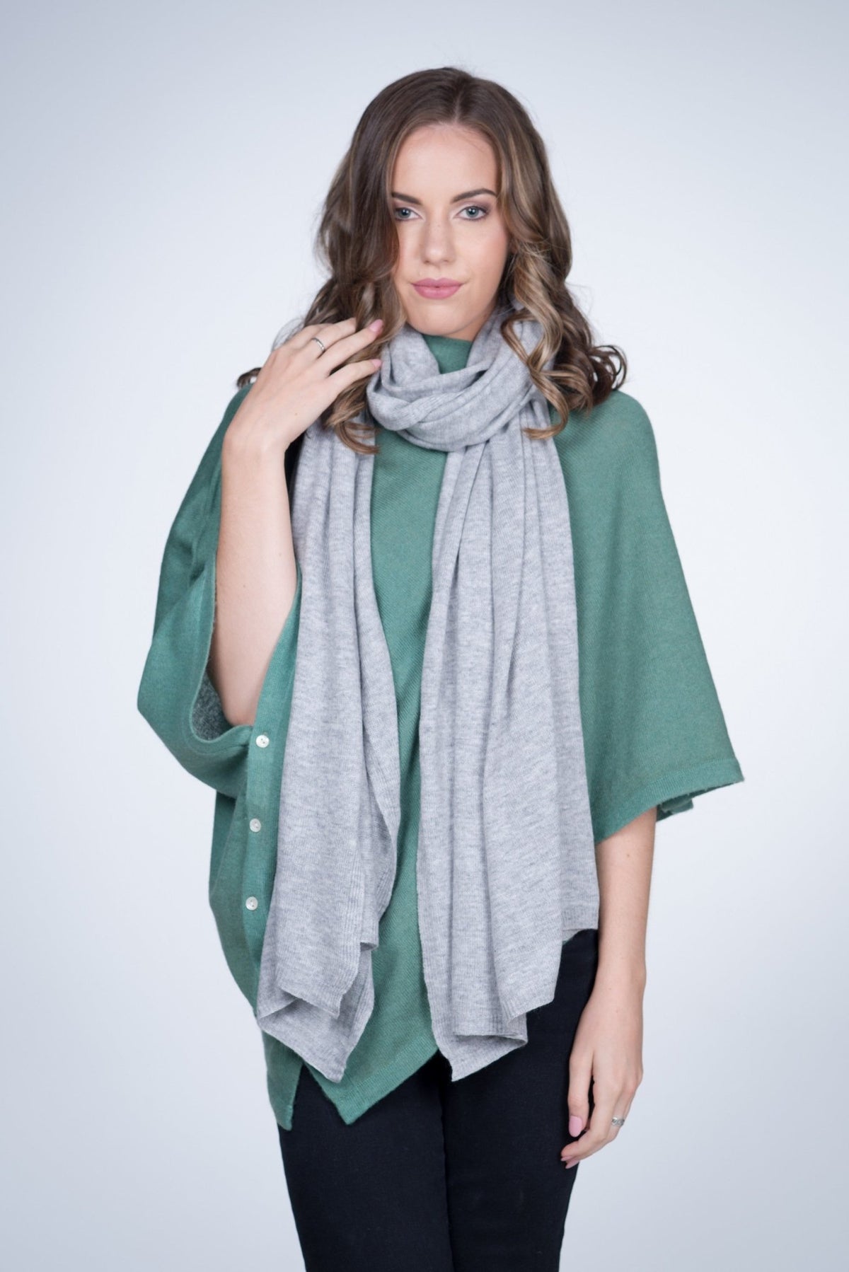 Nine YaksNine Yaks Knitted Cashmere Shawl #same day gift delivery melbourne#