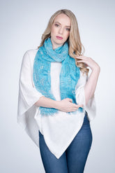 Nine YaksNine Yaks Linen Scarf Paisley #same day gift delivery melbourne#