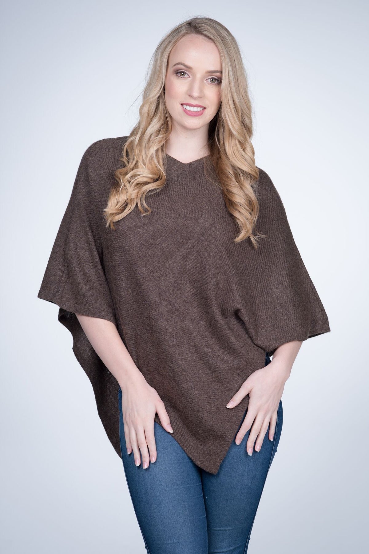 Nine Yaks Natural Cashmere Poncho - 8 colours Poncho