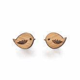 One Happy LeafOne Happy Leaf Chubby Bird Earrings #same day gift delivery melbourne#